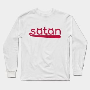 Satan Red Long Sleeve T-Shirt